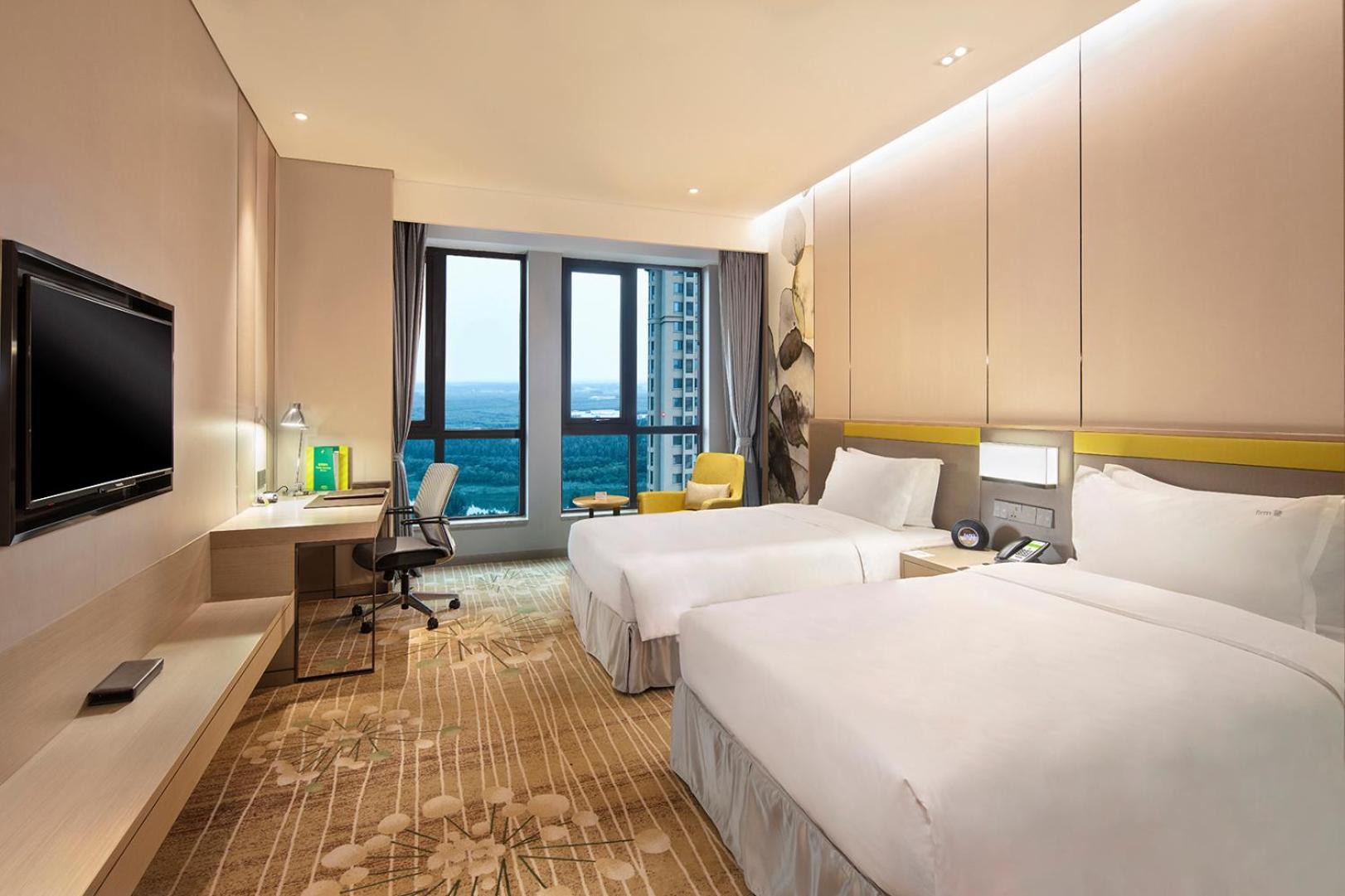 Holiday Inn Tianjin Wuqing, an IHG Hotel Bagian luar foto