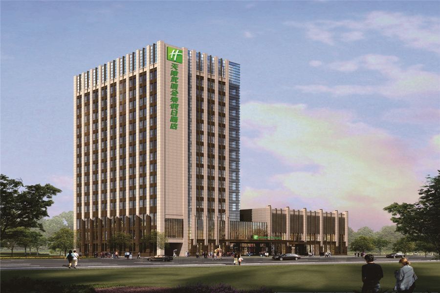 Holiday Inn Tianjin Wuqing, an IHG Hotel Bagian luar foto